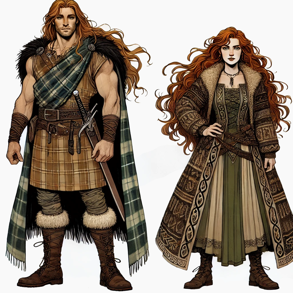 Rornish male and female